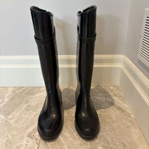 Dav Black Rain Boots - Size 10